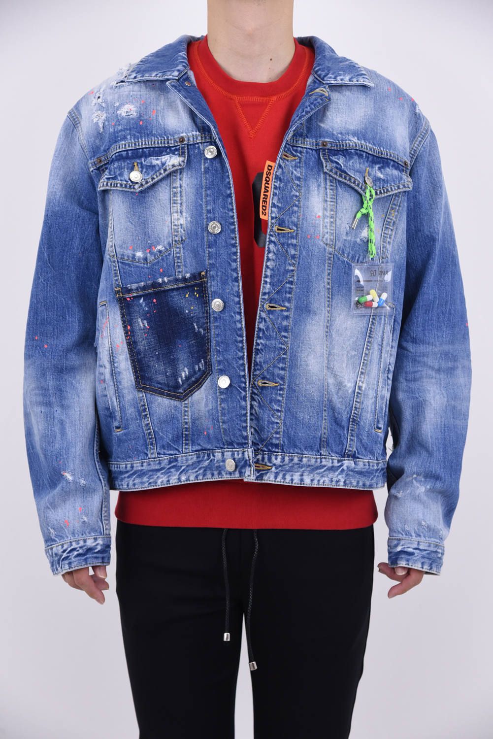 Dsquared2 - RAVE ON OVER DENIM JACKET / ヴィンテージ加工 3RD型 