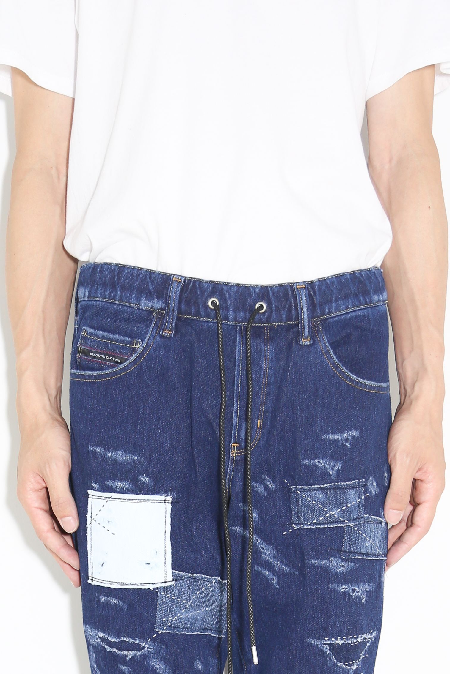 【人気定番商品】MICK DENIM JERSEY / ダークインディゴリメイク
