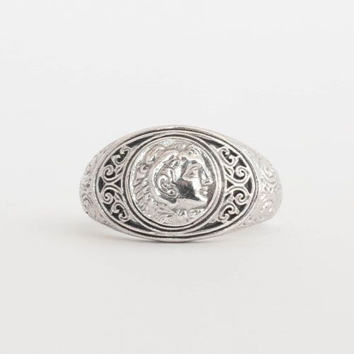 Alexander the Great Symbol Ring / GR060