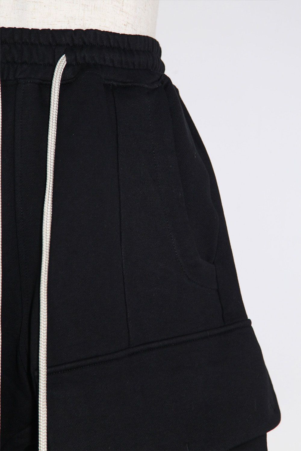 ジョッパーカーゴスウェットパンツ / Sweat Cargo Jodhpurs / ブラック / ag-10046