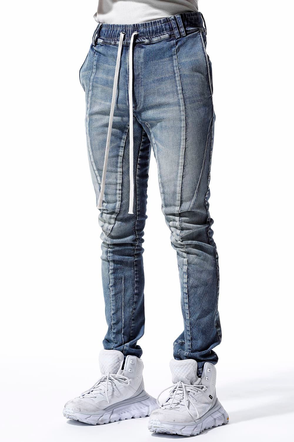 アナトミカルフィットデニム / DENIMD ANATOMICAL FITTED LONG PANTS / ブルー / ag-1806-4