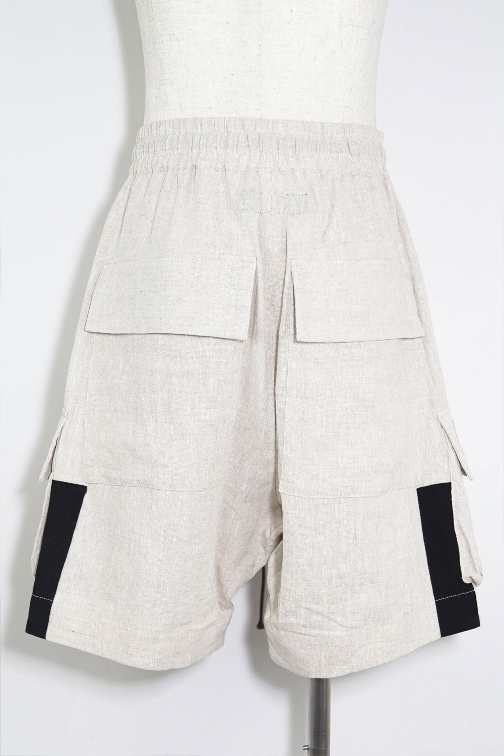 リネンショーツ / Linen Shorts / ライトグレー / ag-9003-3