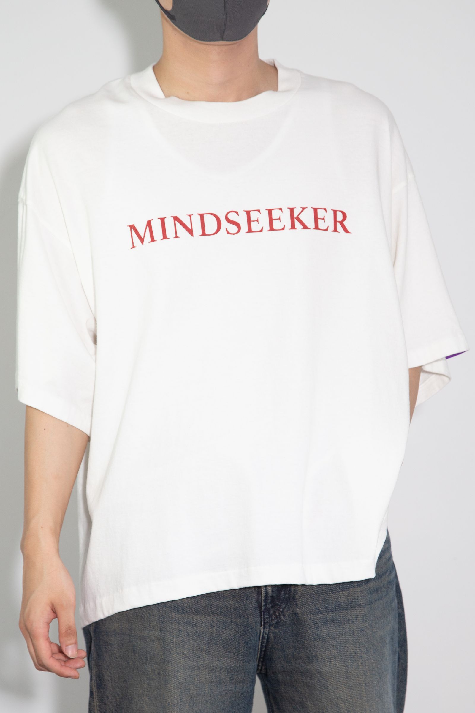 ［ラスト1点 サイズ2］MS Homme Logo Tee / ホワイト