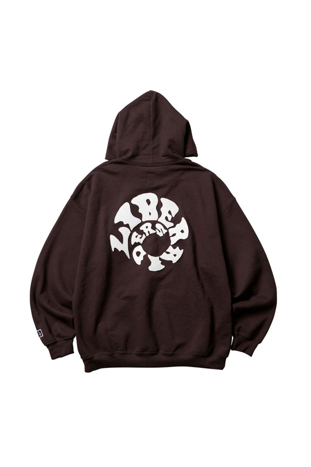 SPIRAL LOGO HOODIE / ブラウン