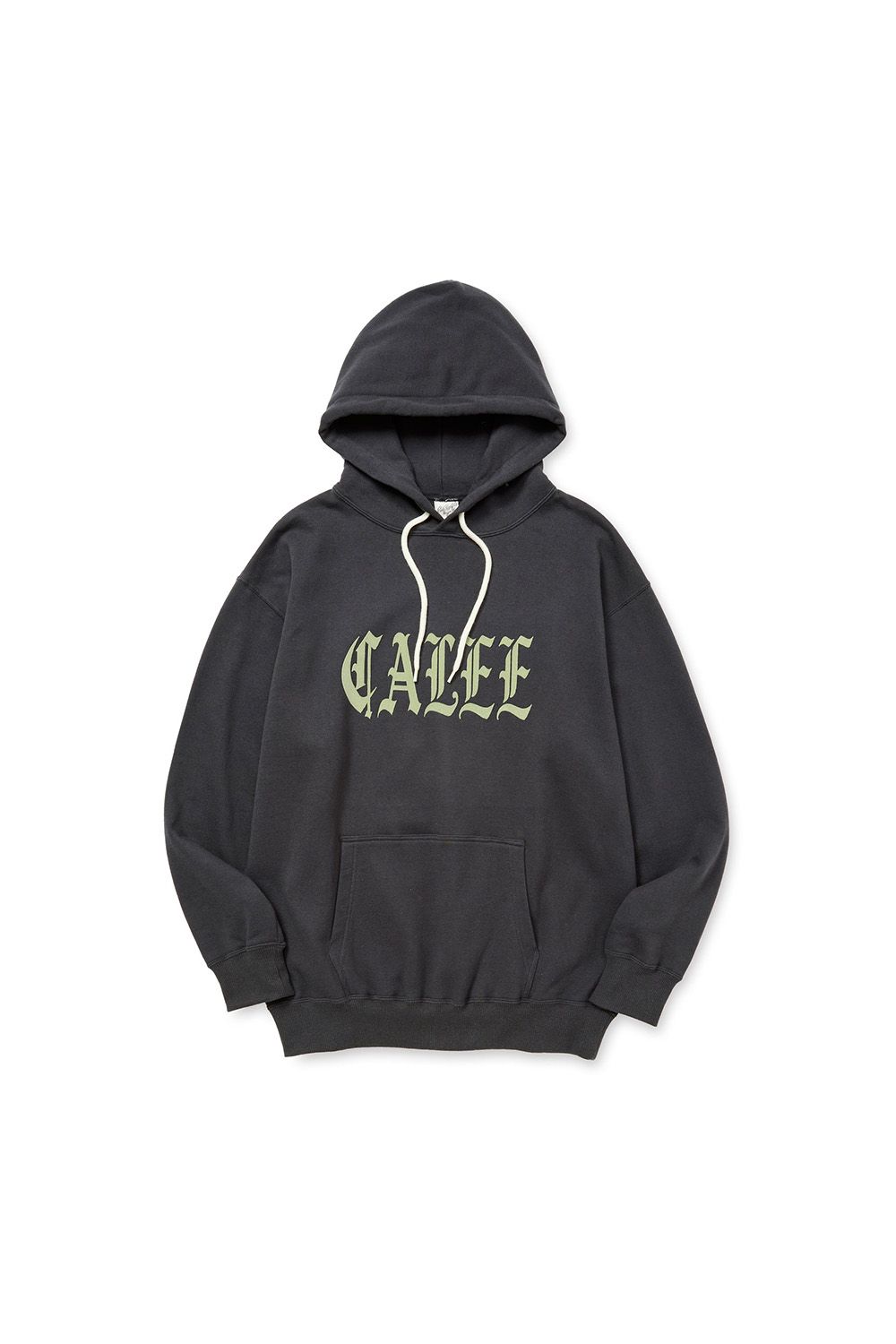 O/E LOGO PULLOVER HD / チャコール