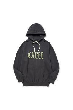 O/E LOGO PULLOVER HD / チャコール