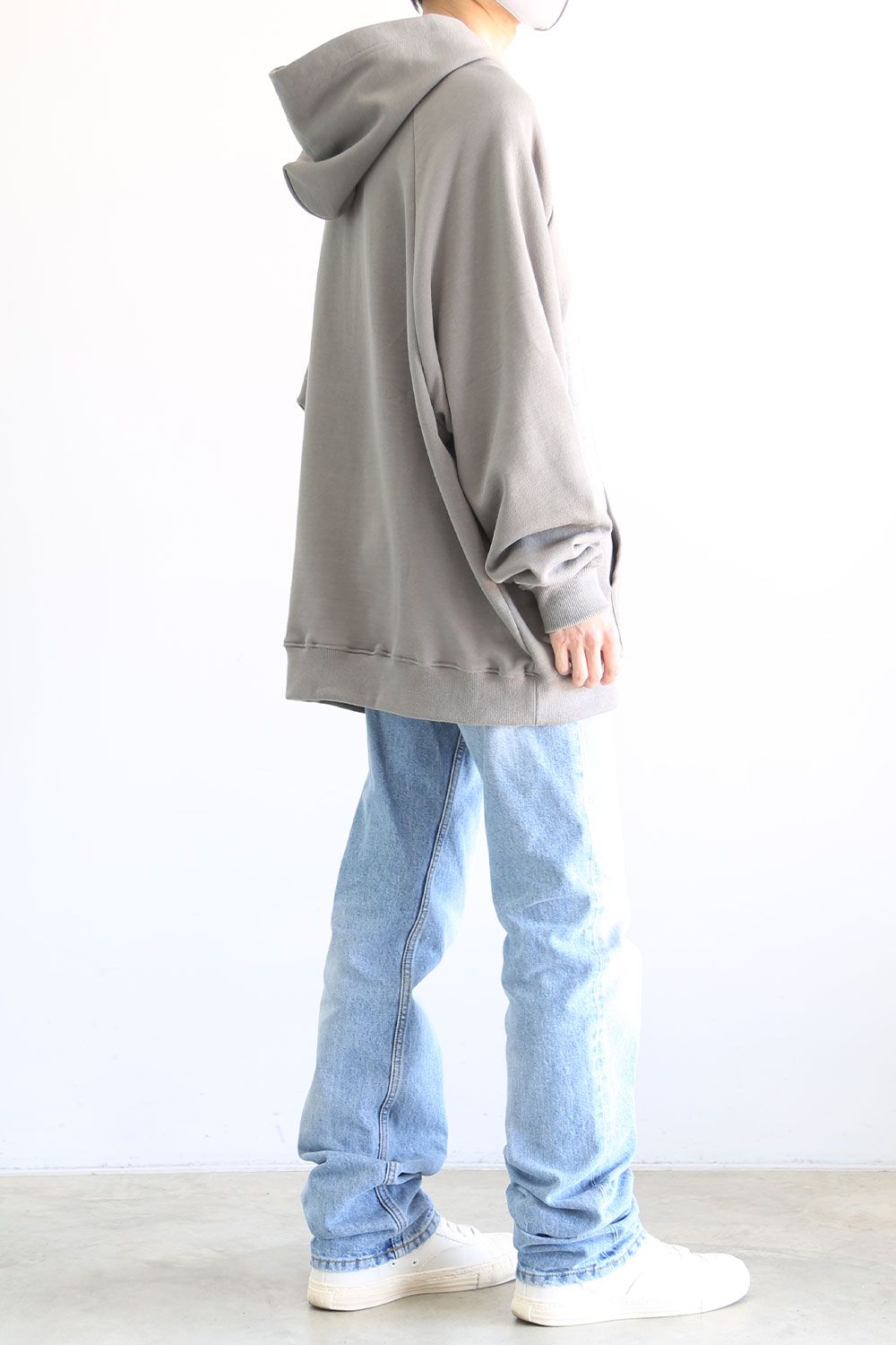 フーディートップ / HOODIE TOP / グレー