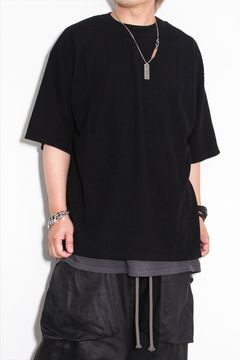 サーフニットオーバーサイズTシャツ / Jumbo Tee / ブラック