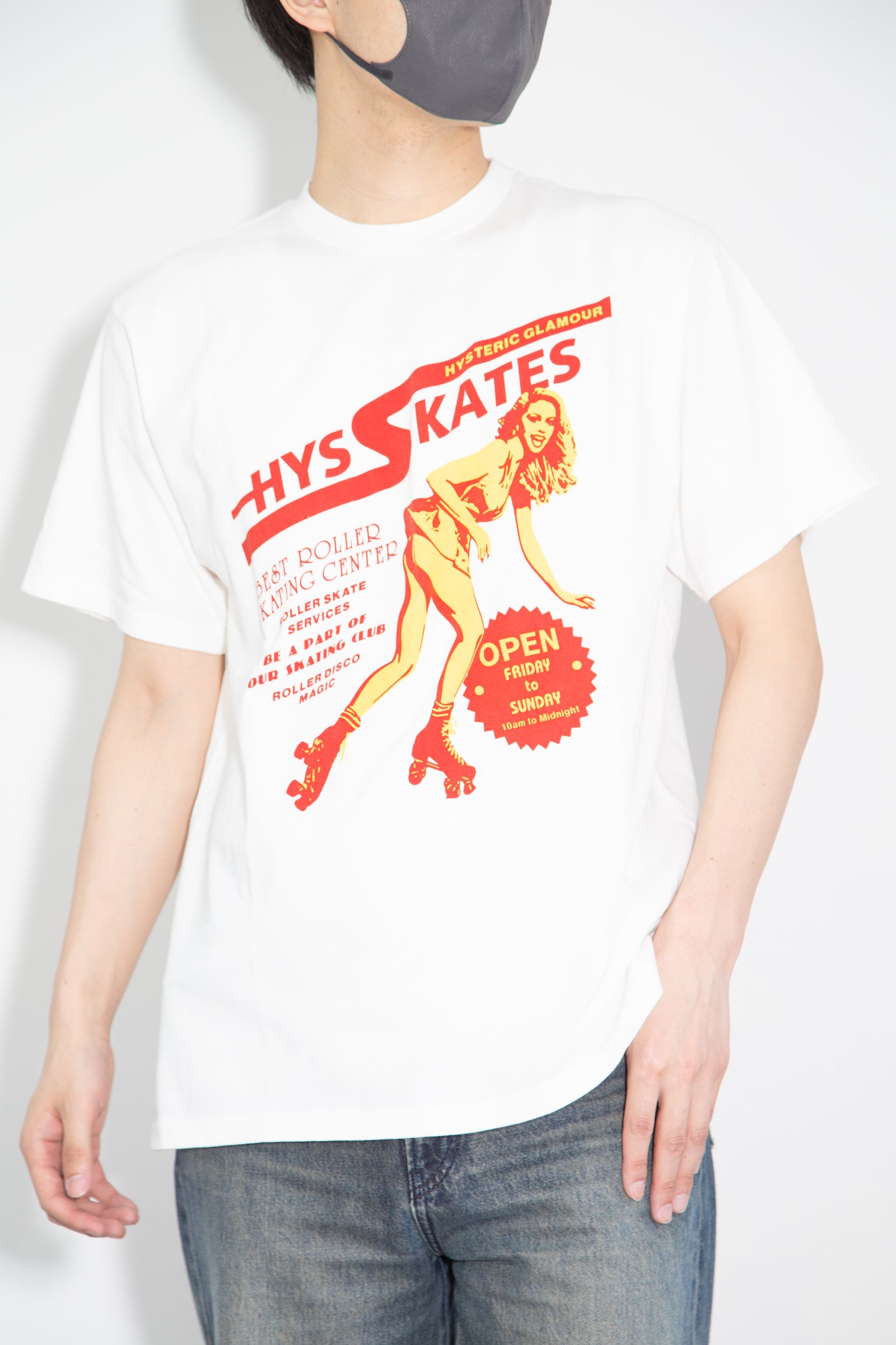 HYS SKATES Tシャツ / ホワイト
