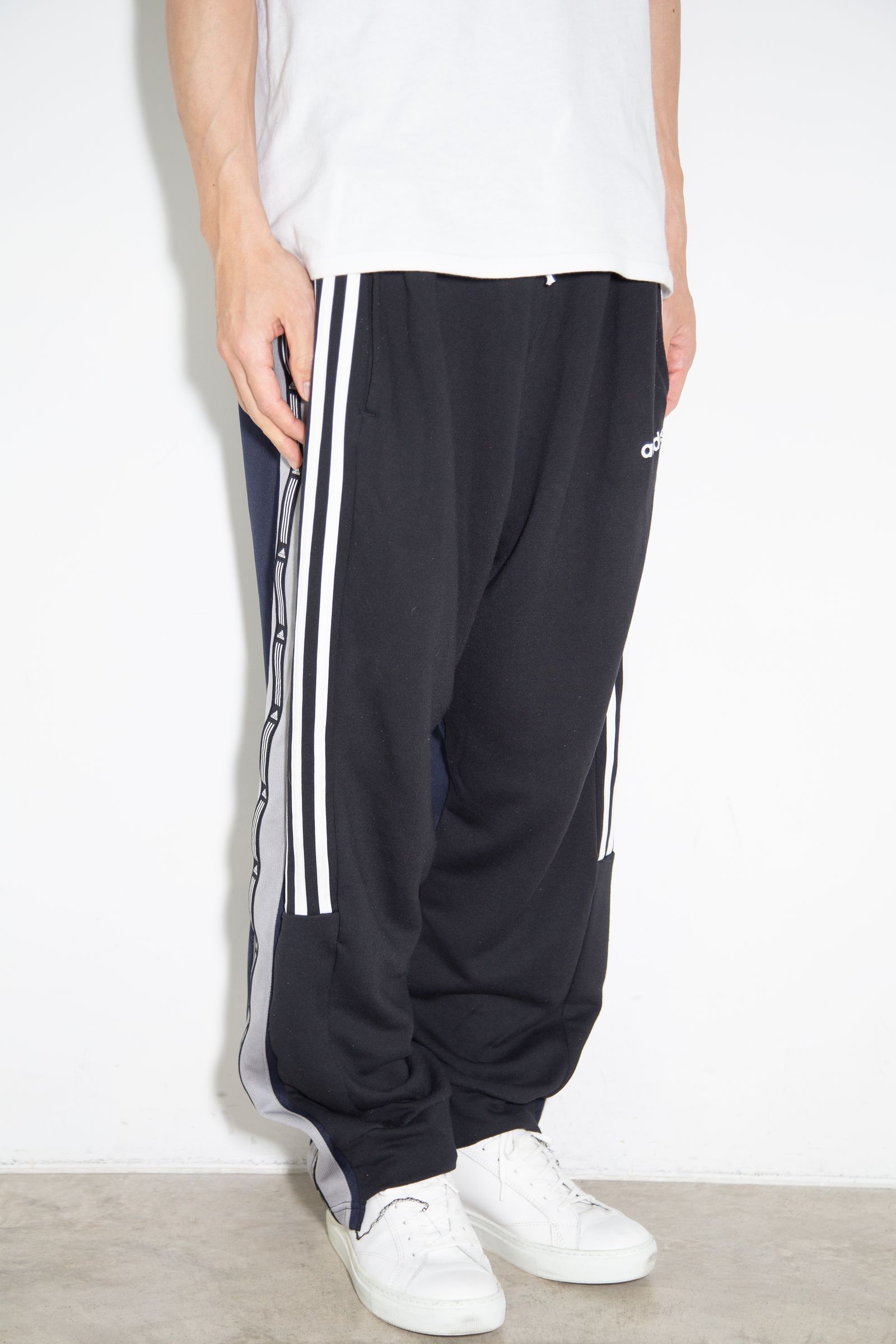 Y-3 18SS 3-STRIPES WIDE PANTS - パンツ