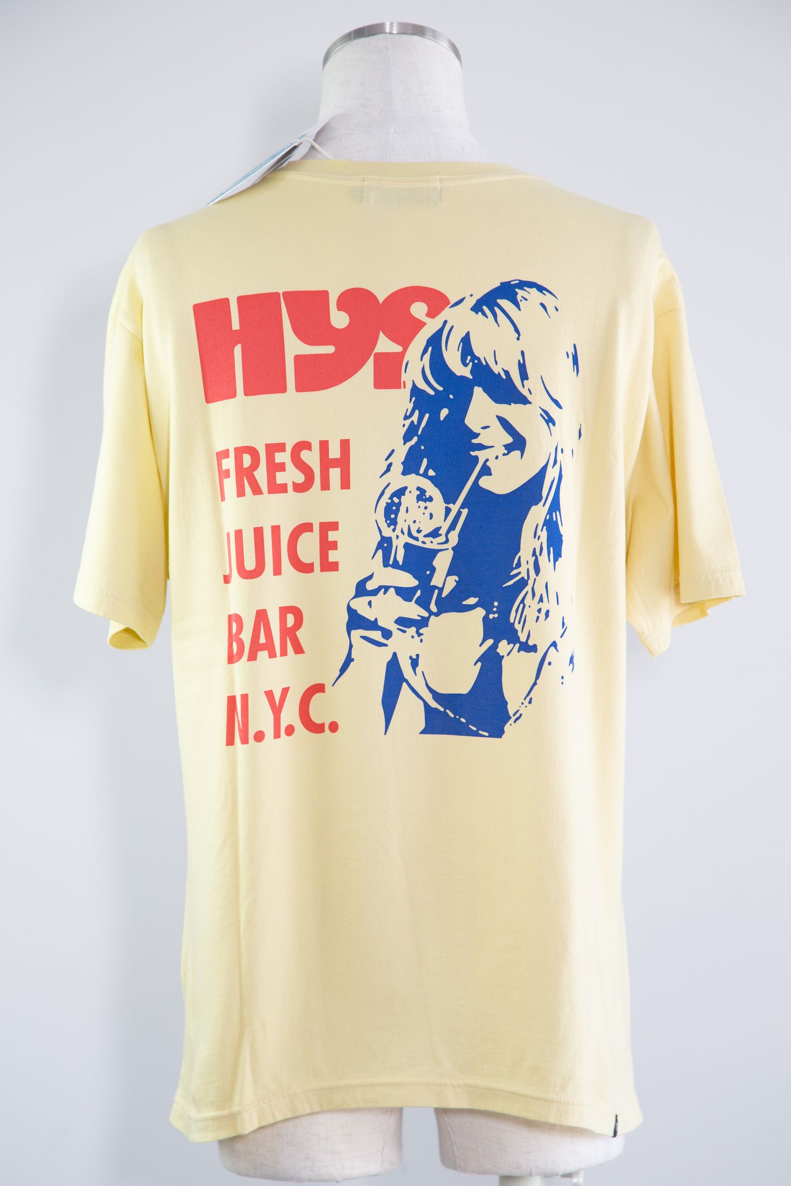 【国内買付】HYSTERIC GLAMOUR FRESH JUICE BAR Tシャツ ロゴ HYSTERIC GLAMOUR tシャツ FRESH JUICE BAR Tシャツ メンズ