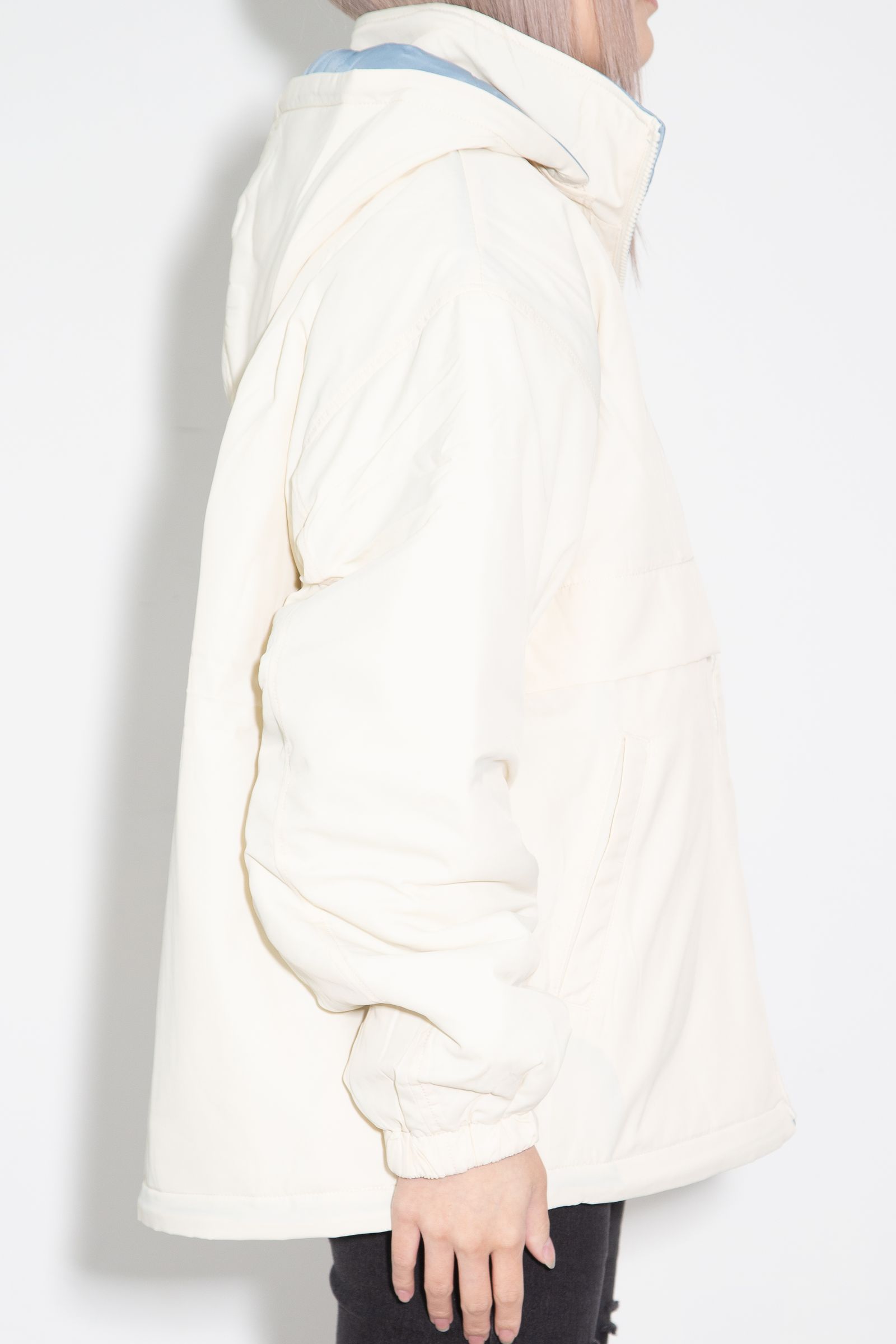 FACE PATCH REVERSIBLE JACKET / ホワイト