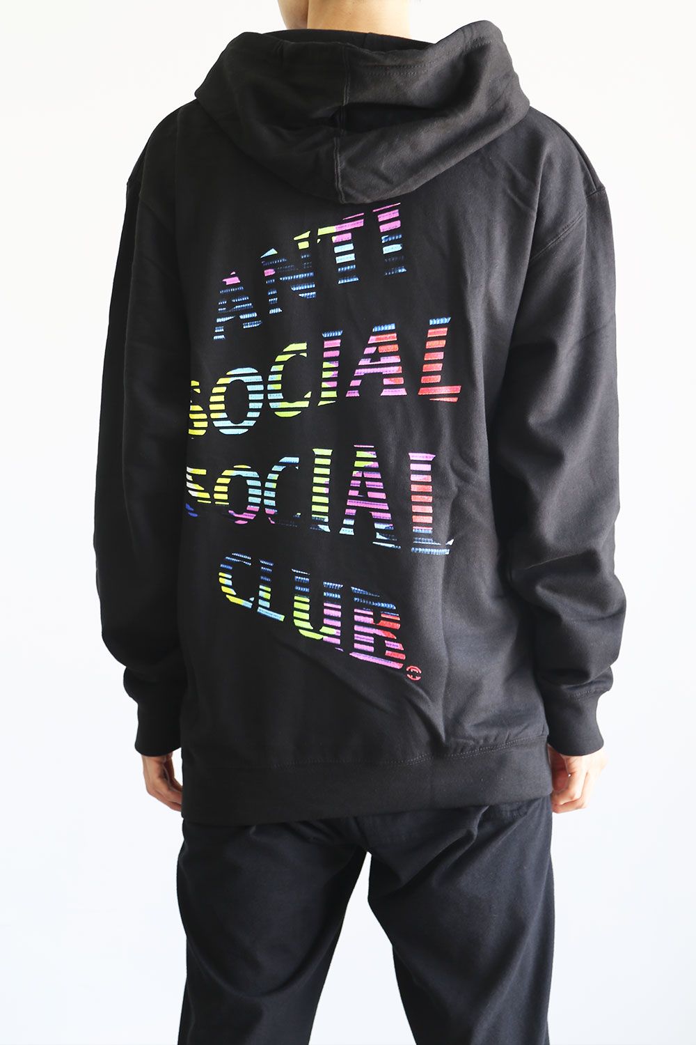 Anti Social Social Club - FUZZY CONNECTION HOODIE / ブラック | Tempt