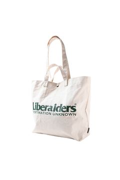 Liberaiders PX OG LOGO CANVAS TOTE BAG / ホワイト
