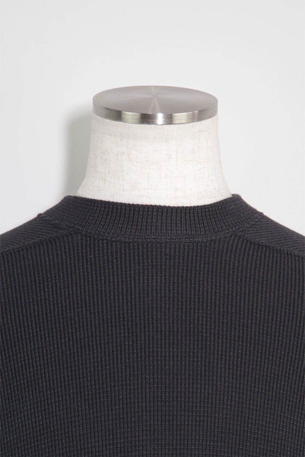リブニットオーバーサイズトップ / Rib Knit Over Size Top / ダークグレー / ag-10093-2