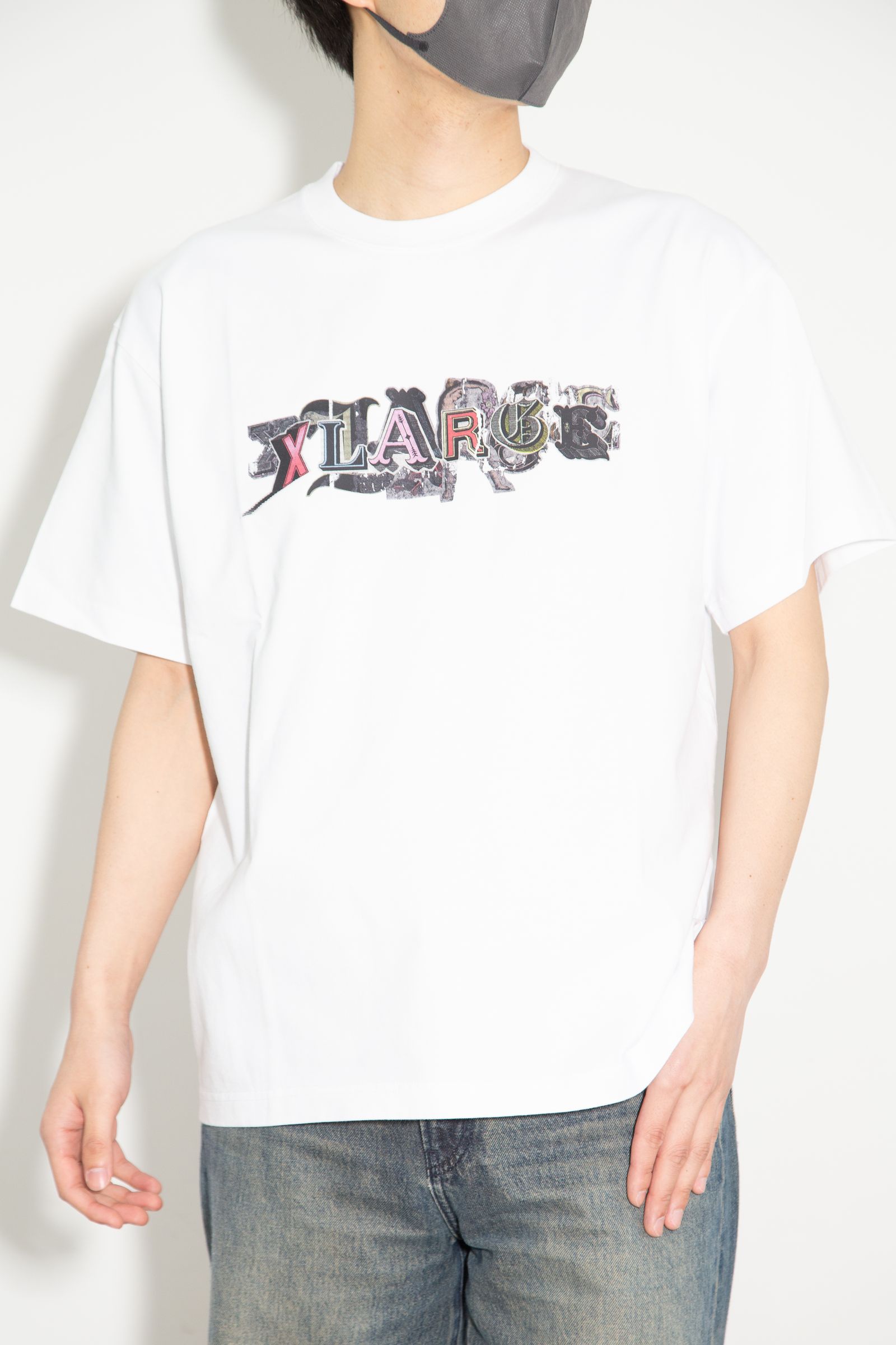 LETTERING S/S TEE / ホワイト