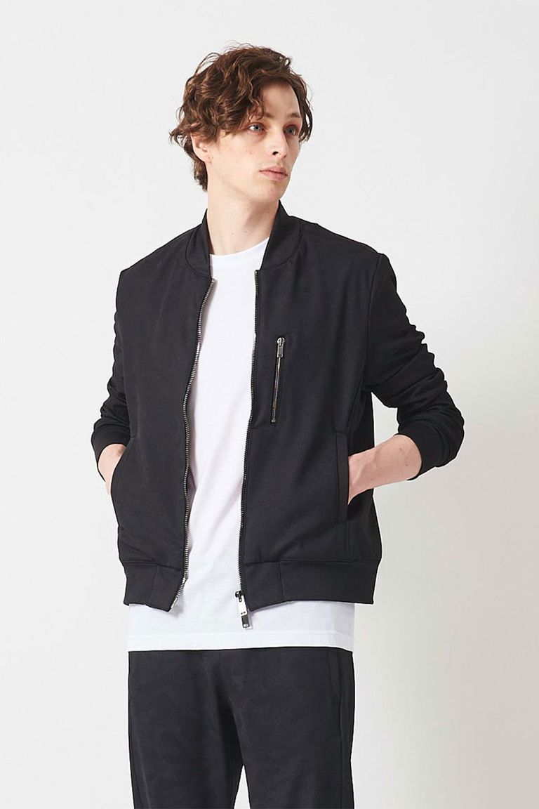 junhashimoto - NARROW MA-1 EMBOSS / ブラック | Tempt 