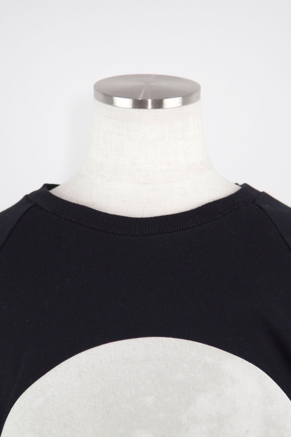 ラグランオーバーサイズトップ / RAGLAN OVER SIZE TOP / ブラック