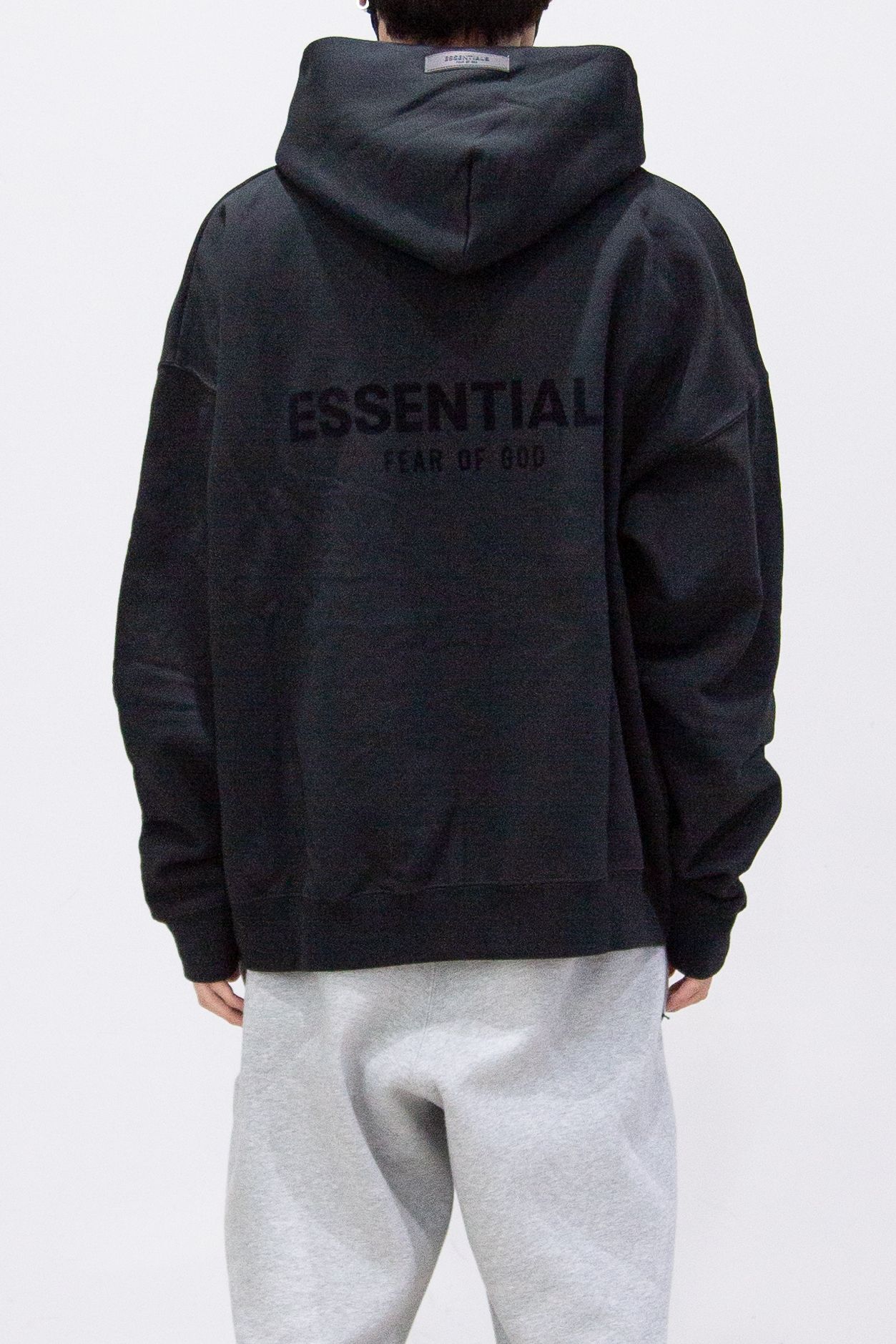 FOG essentials black hoodie