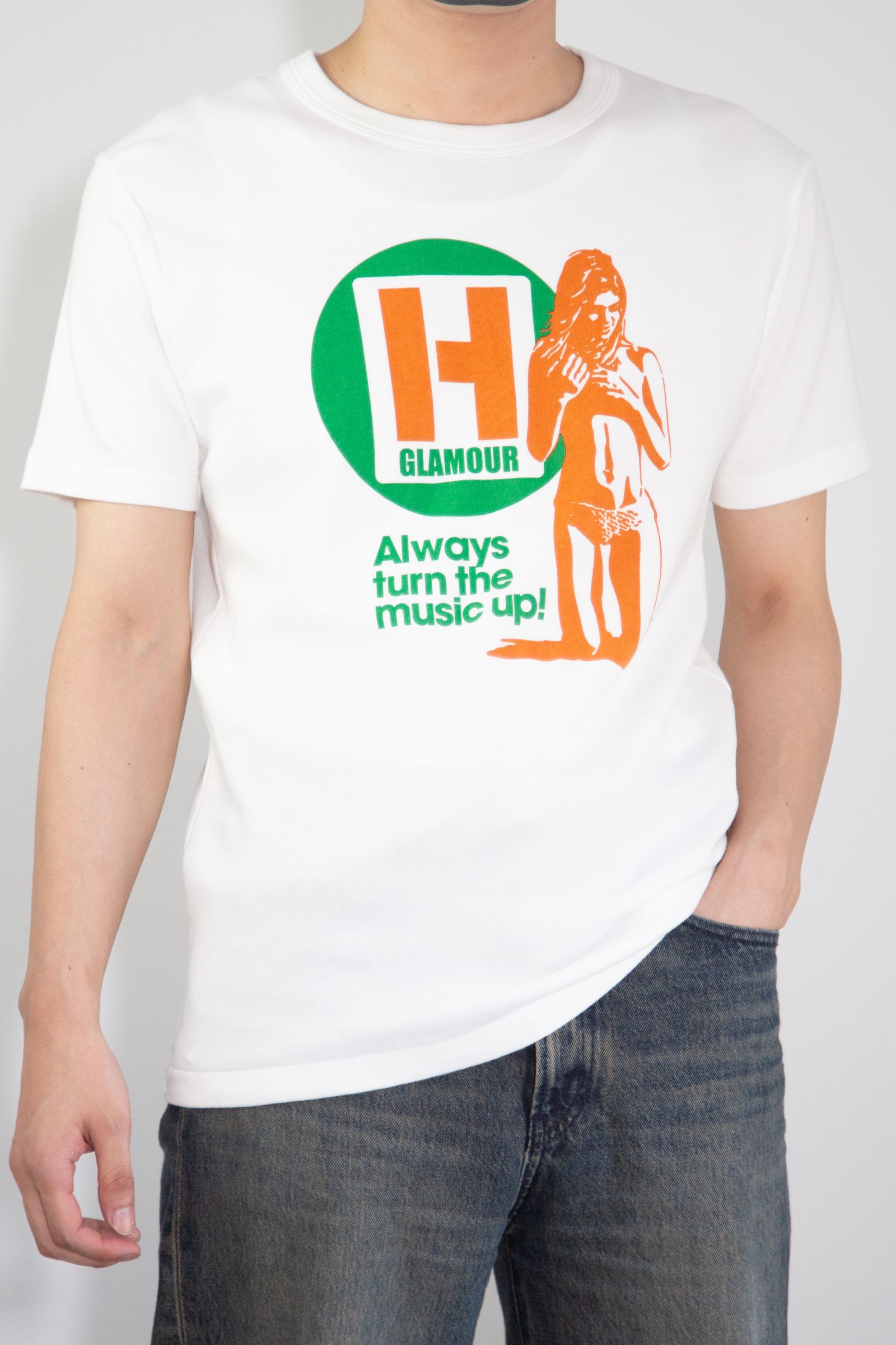 H HOURS Tシャツ / ホワイト