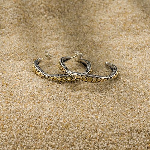 Aretousa Hoops Earrings / GA020