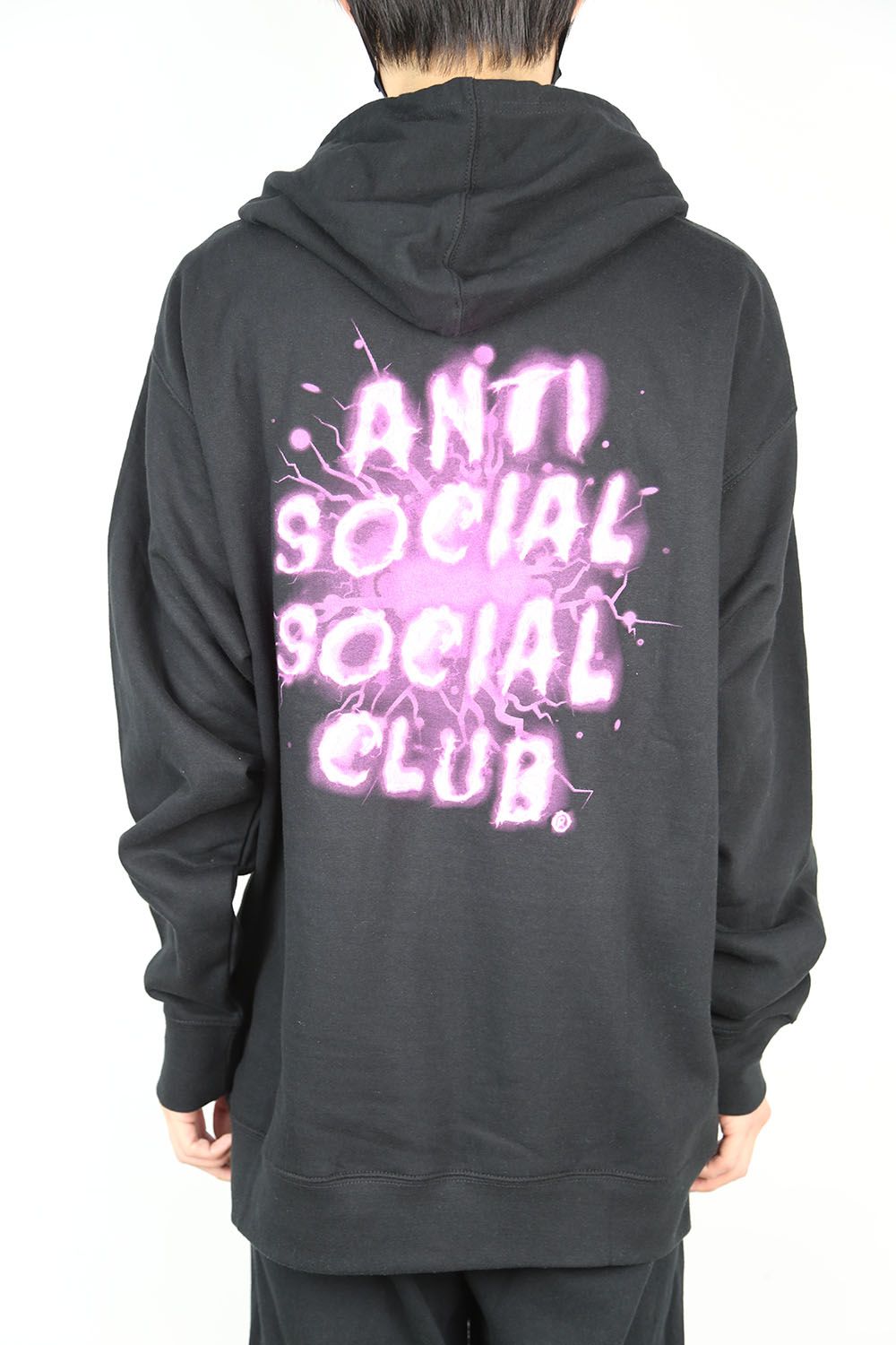 [ラスト1点 サイズXL] I SEE PINK BLACK HOODIE / ブラック