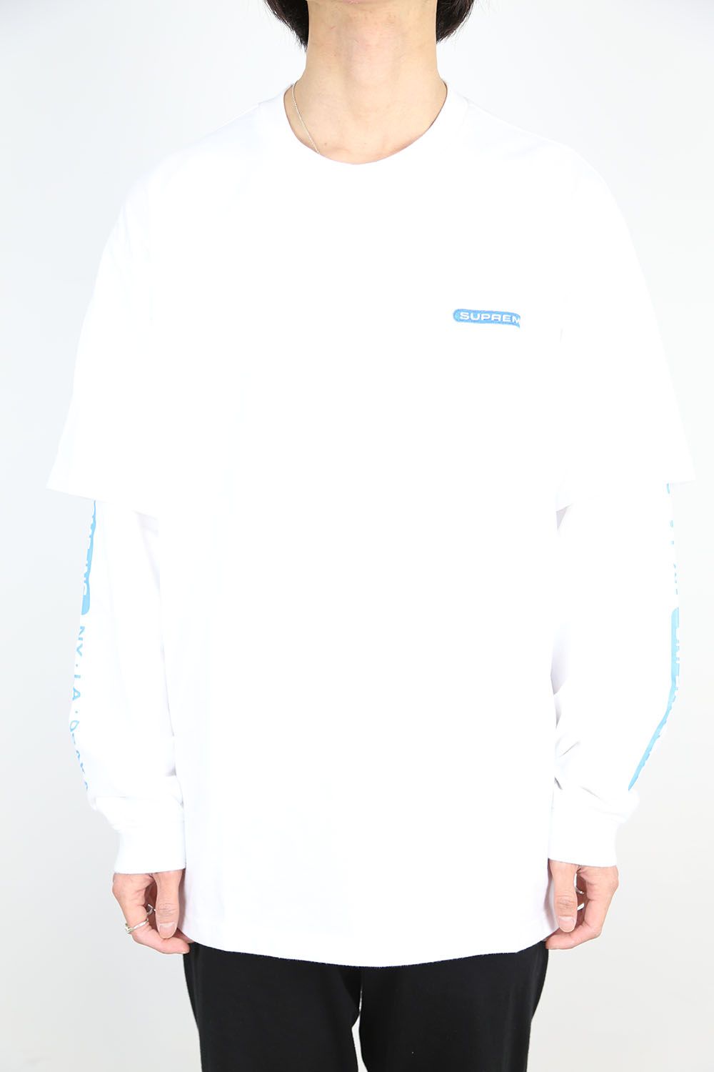 Supreme - SUPREME INC. PANELED L/S / ホワイト | Tempt