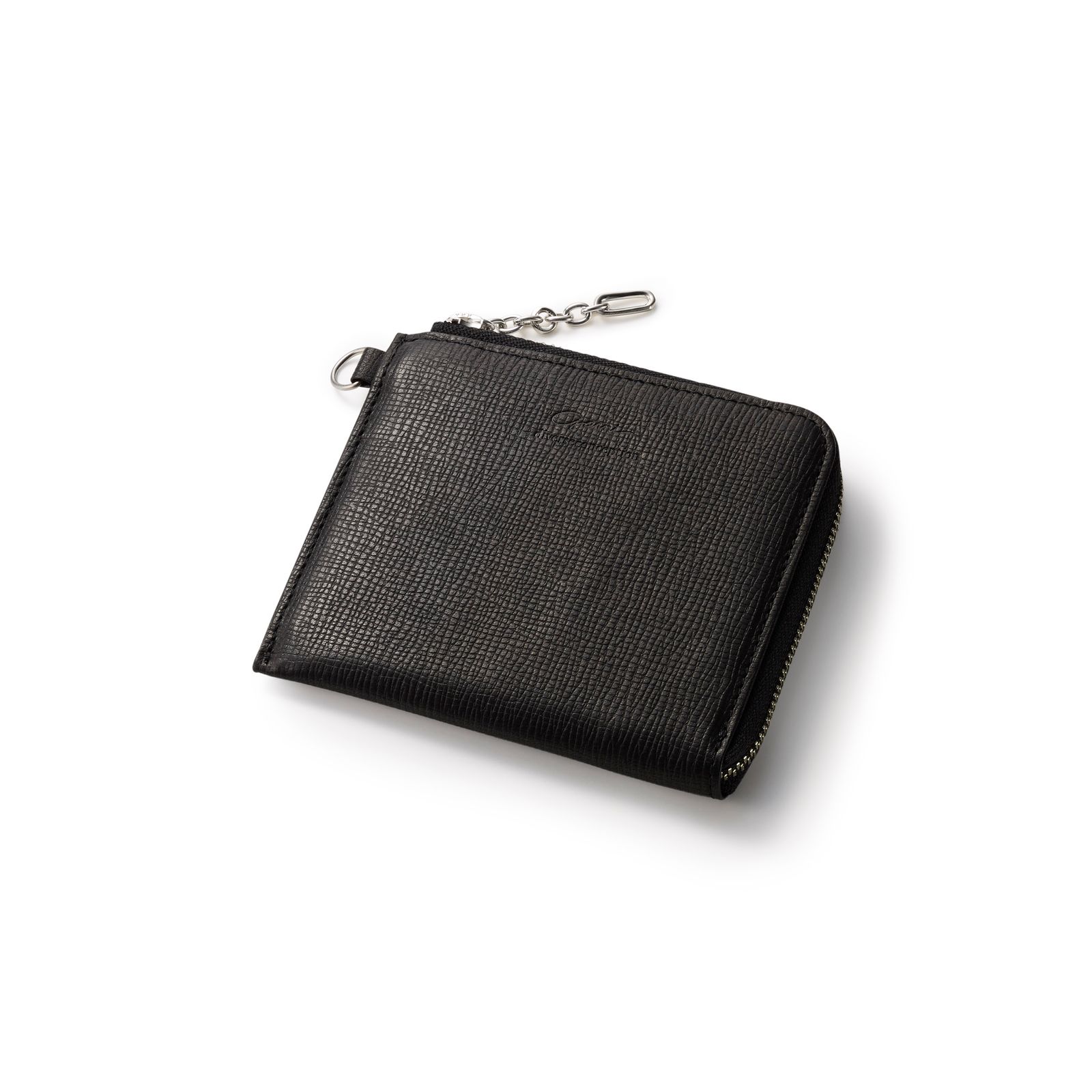 Sign Zip Slim Wallet / ブラック