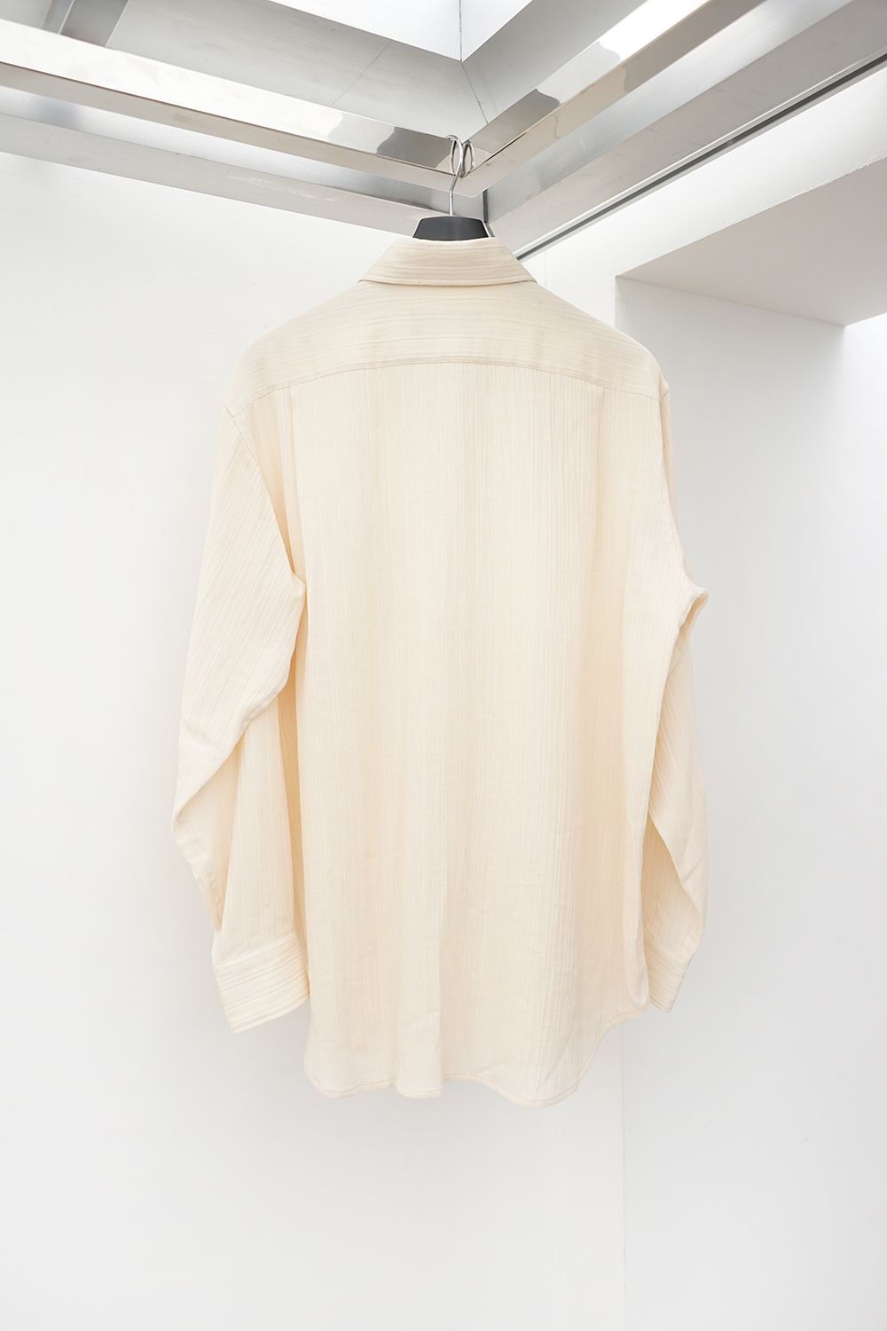 Shadow-Stripe Double-Gauze Dress Shirt