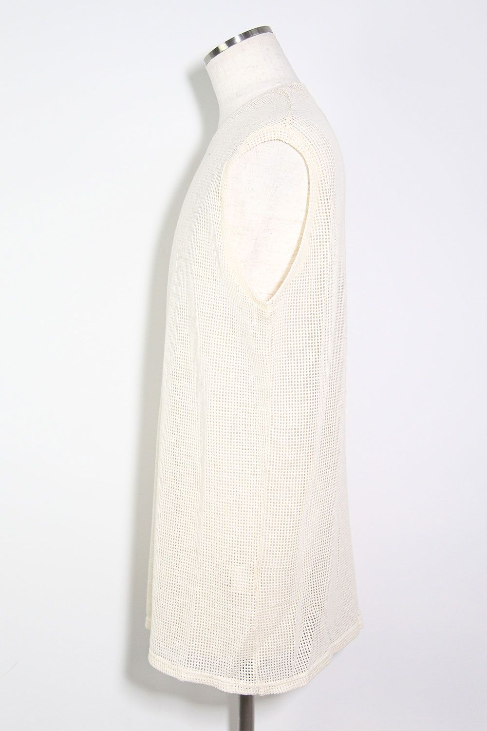 メッシュニットタンクトップ / Mesh Knit Tank Top / アイボリー / ag-11100