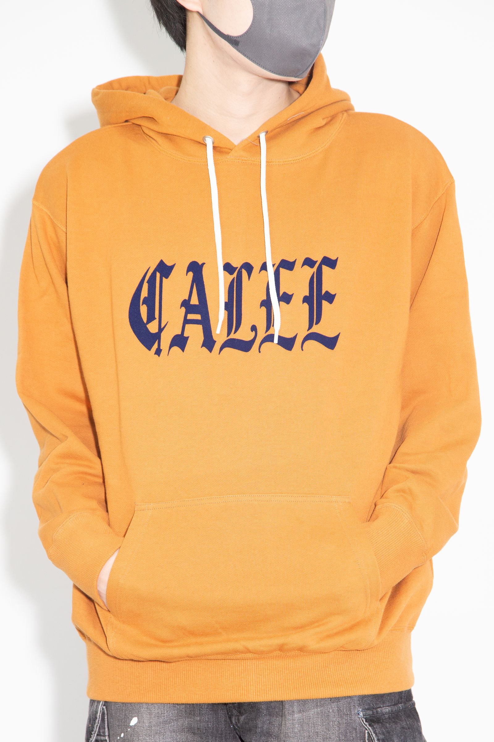 O/E LOGO PULLOVER HD / マスタード