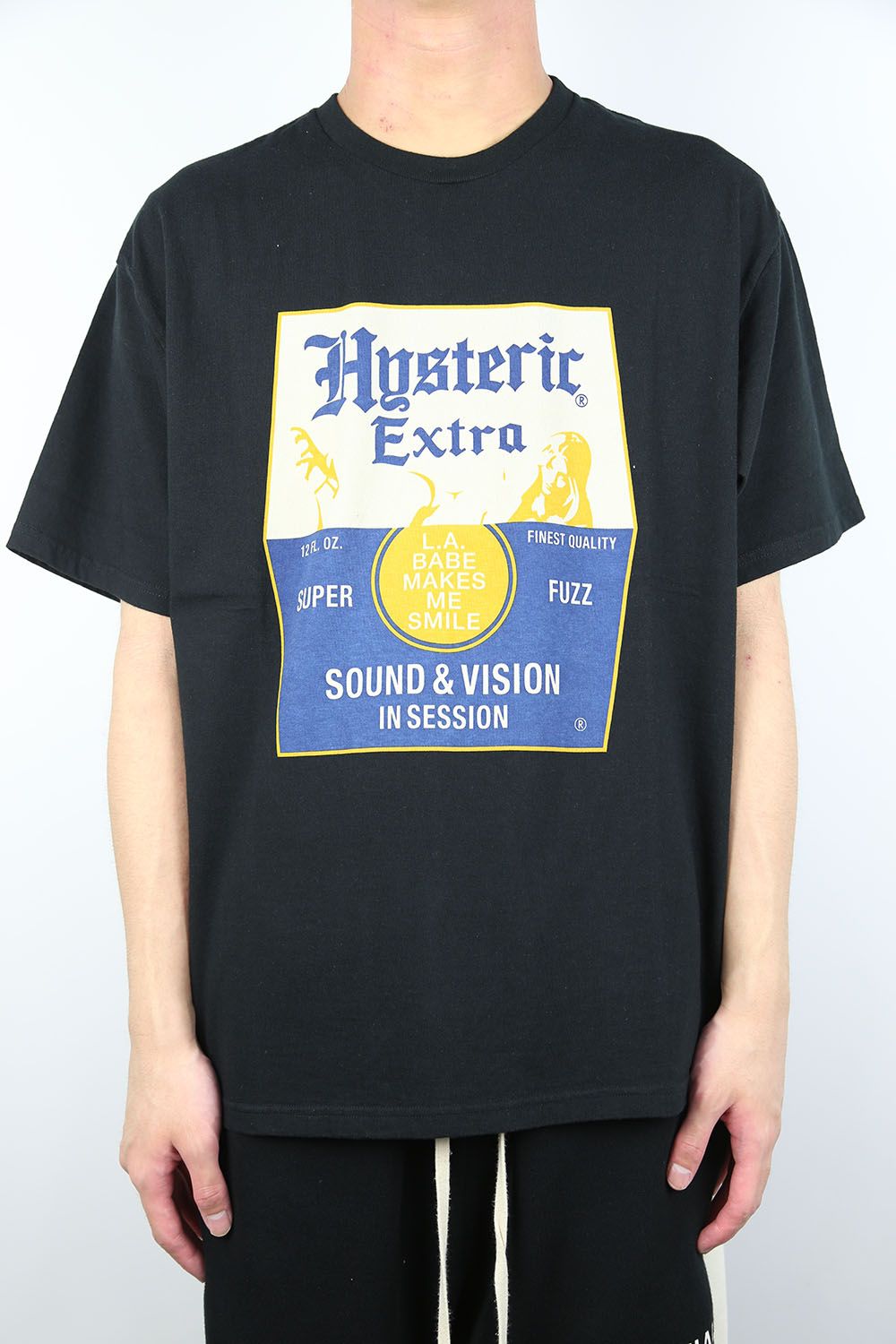 HYSTERIC GLAMOUR - HYS EXTRA Tシャツ / ブラック | Tempt