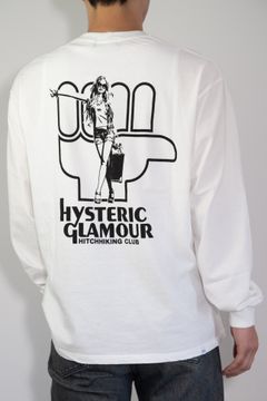 HYS HITCHHIKING CLUB Tシャツ / ホワイト