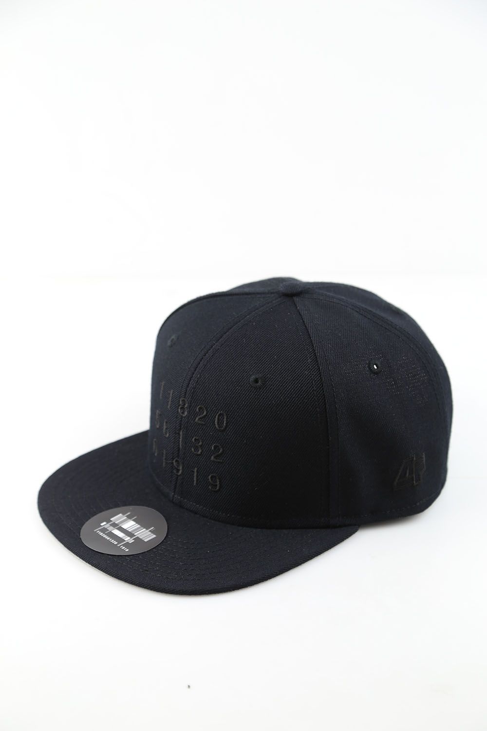 キャップタイプ A / 刺繍オールブラック / CAP TYPE A / オールブラック