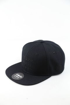 キャップタイプ A / 刺繍オールブラック / CAP TYPE A / オールブラック