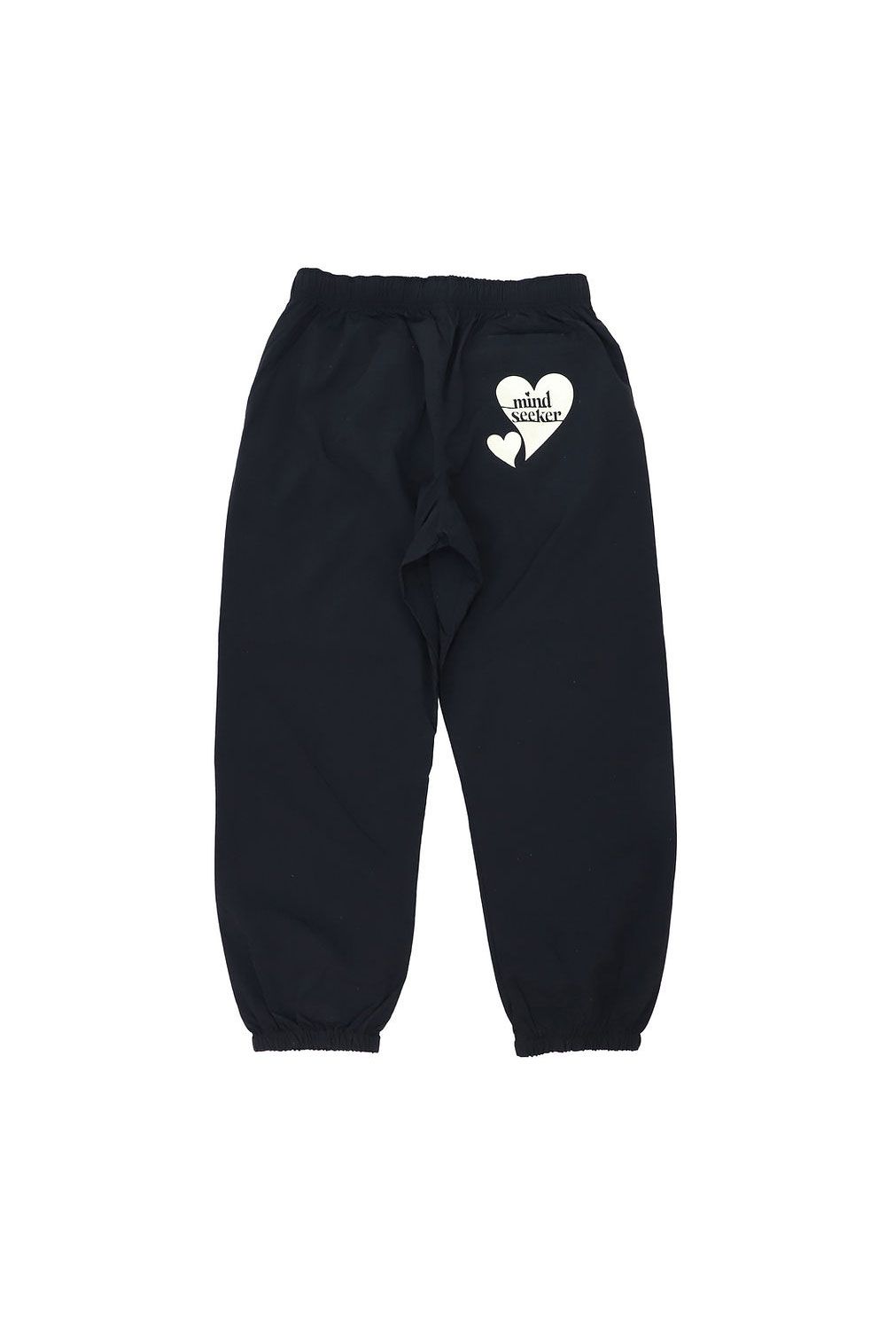 Heart Nylon Pants / ブラック
