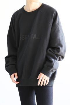 FRONT LOGO SWEAT / ブラック