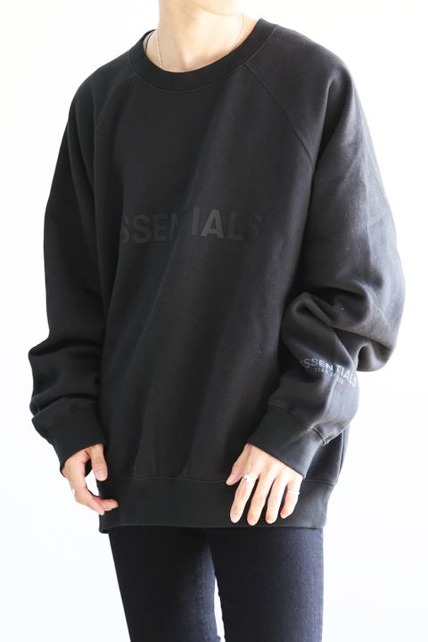 FRONT LOGO SWEAT / ブラック
