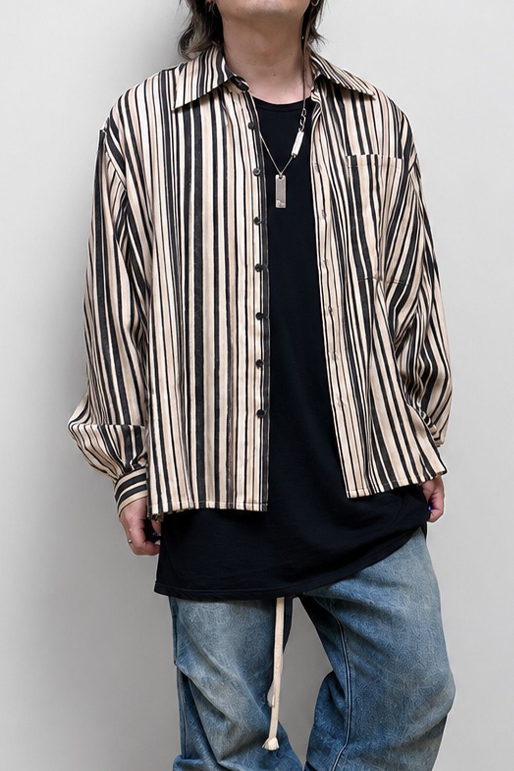 Striped Oversized Shirt