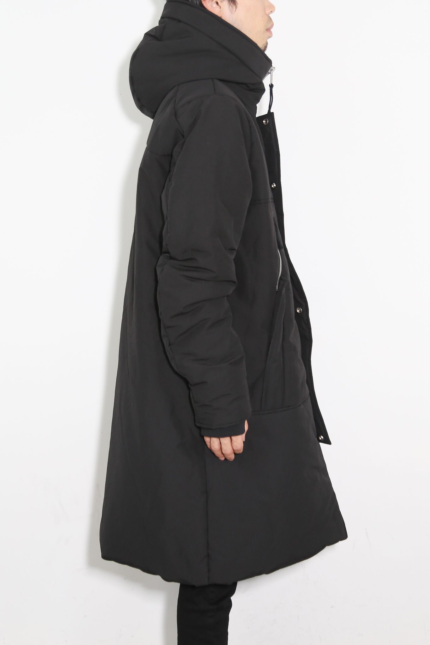 thom/krom FLIGHT BOMBER JACKET / WARM PADDED (BLACK)の商品