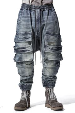 Denim Sarouel Easy / インディゴブルー