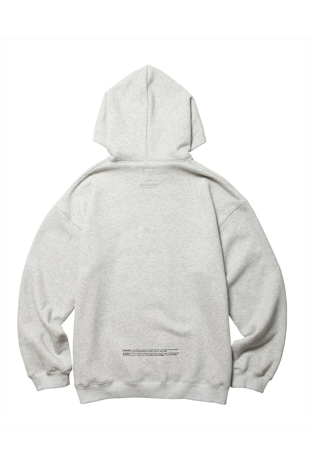 LR EMBROIDERY HOODIE / グレー