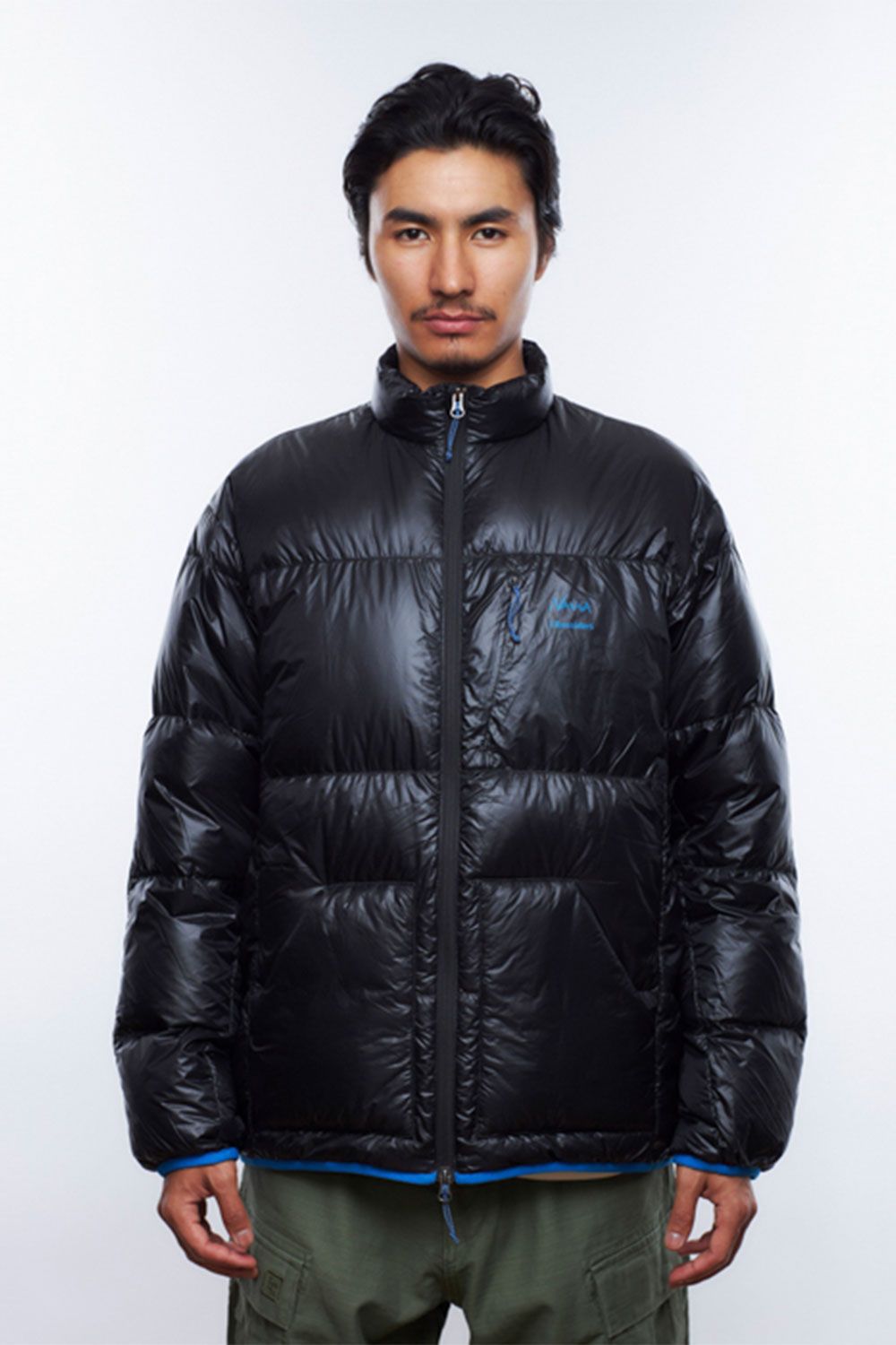 NANGA X LIBERAIDERS RIPSTOP NYLON DOWN JACKET / ブラック