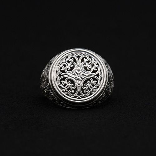 Mediterranean Round Shape Ring / GR013