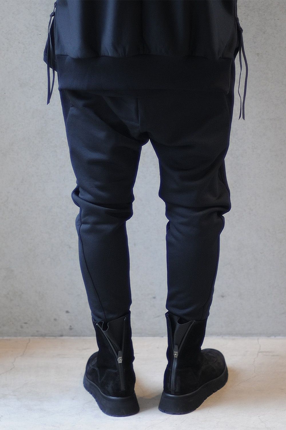 RIPVANWINKLE BUSH EASY JERSEY ブラック サルエル RIPVANWINKLE - Cropped Easy Cargo