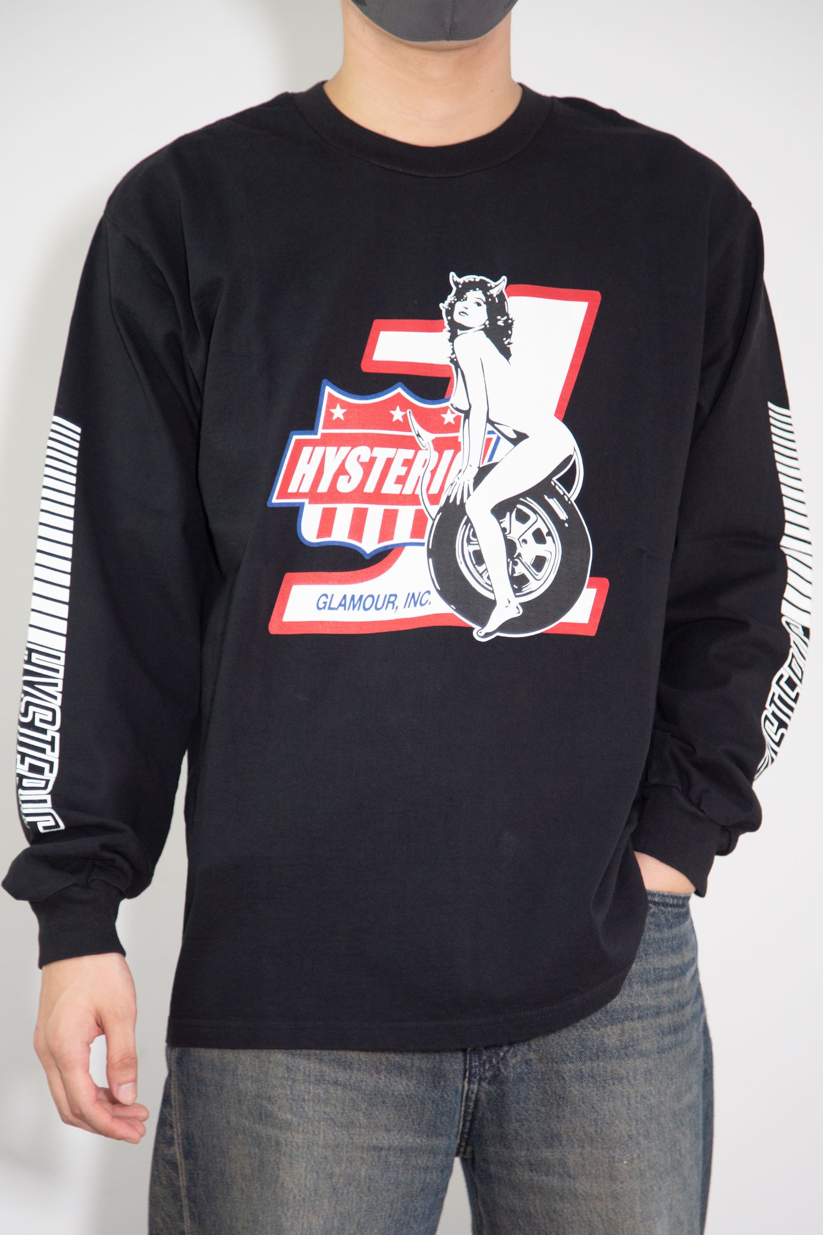HYSTERIC GLAMOUR - HG.INC. Tシャツ / ブラック | Tempt