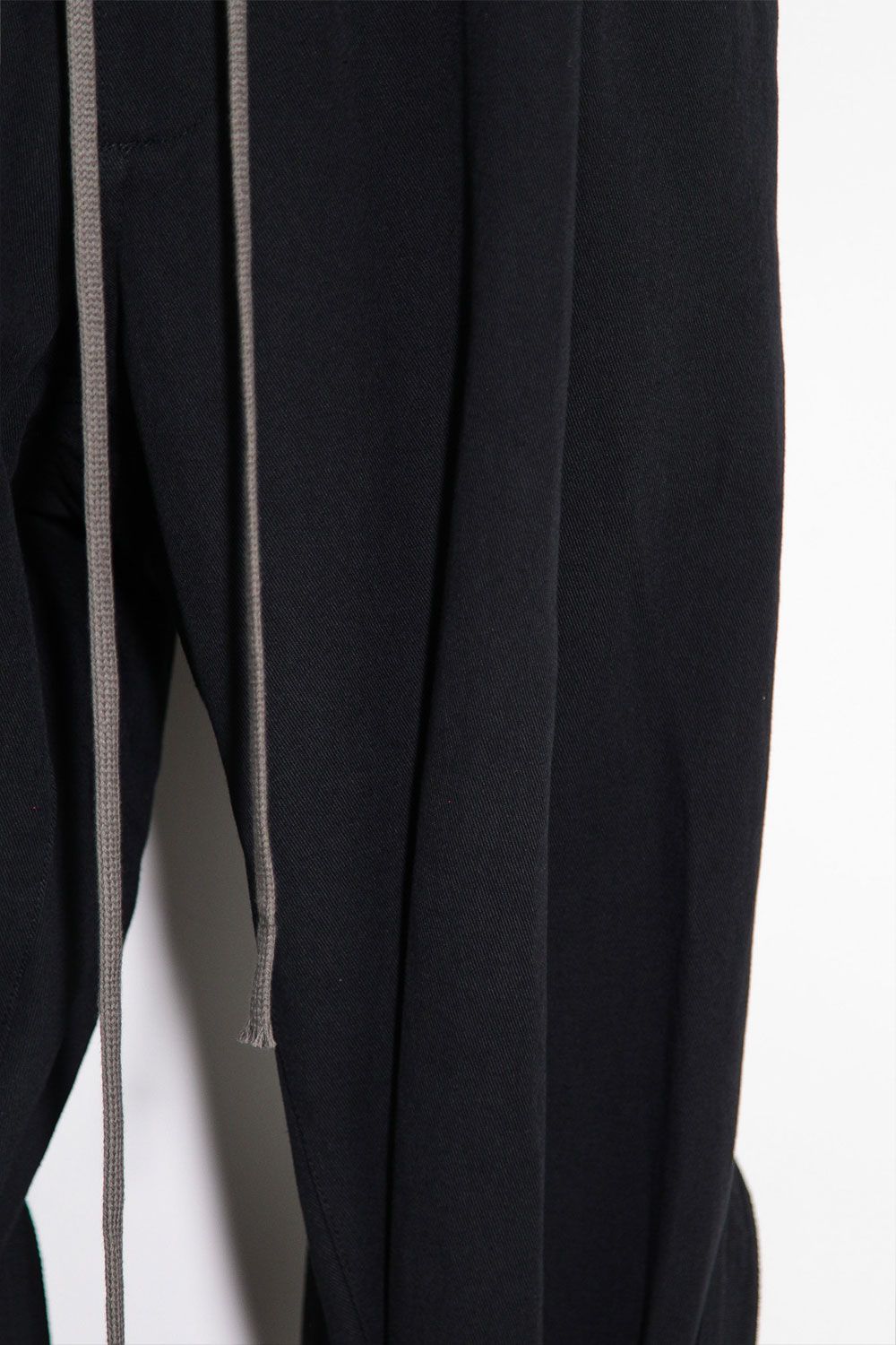 コットンリネンベルトワイドパンツ / Belt Parts Long Pants / ブラック / ag-9094-2