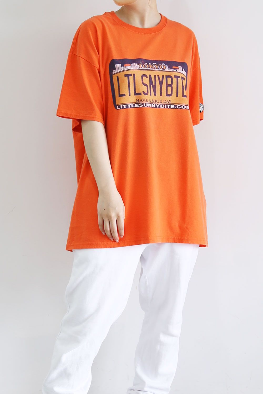 Little Sunny Bite - shana sadeghi-ray x little sunny bite LSB number plate  big tee / ブラック | Tempt