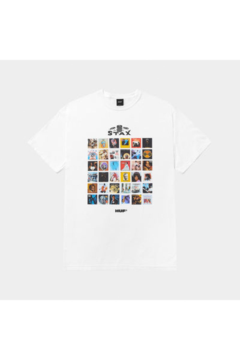 Tシャツ・カットソー HUF SS25 SOULVILLE TEE (TS02406 WHITE) HUF - HUF X STAX SOULSVILLE USA TEE / ホワイト | Tempt