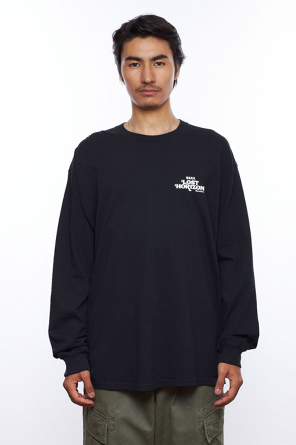 MAW PHOTO L/S TEE / ブラック